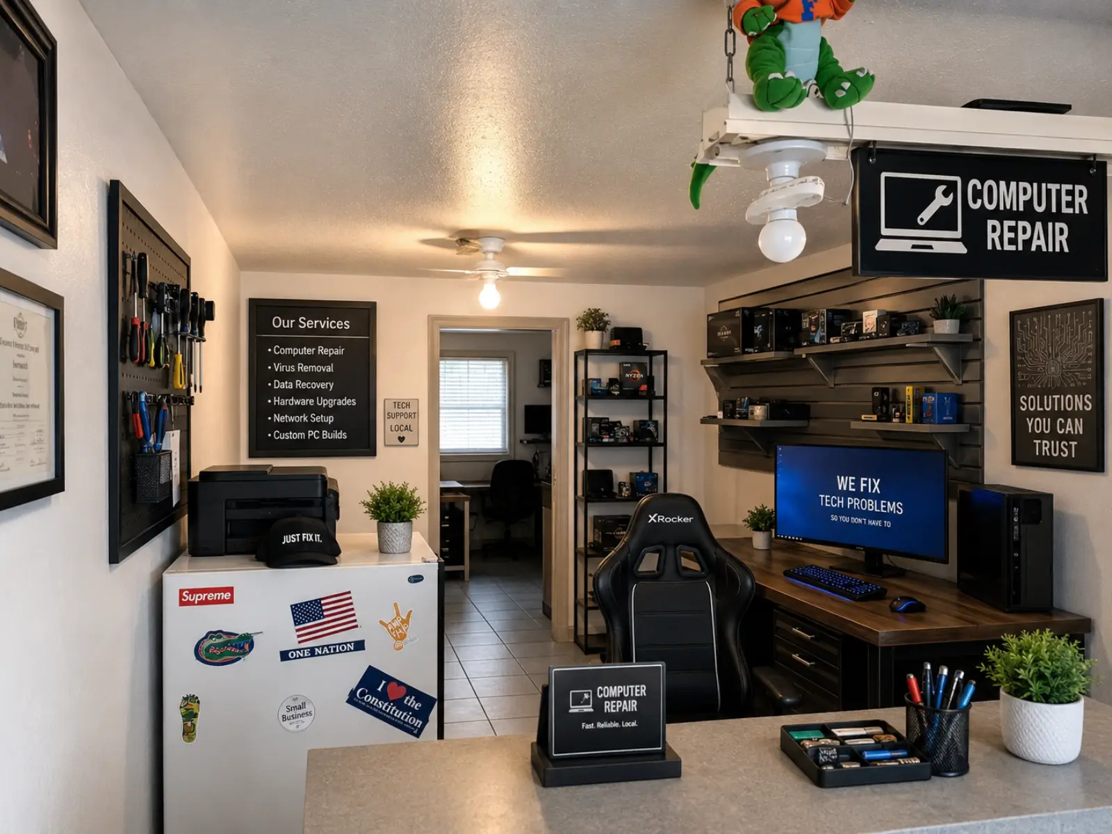 Computer Shop With Potential