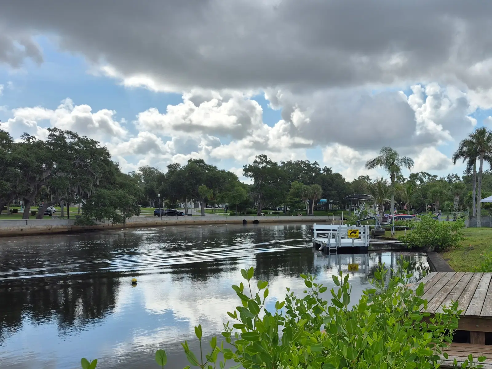 Pithlachascotee River and Sims Park